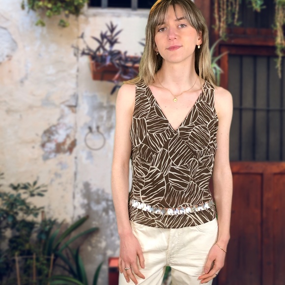 Josephine Chaus Sleeveless Silk/Blend Tank